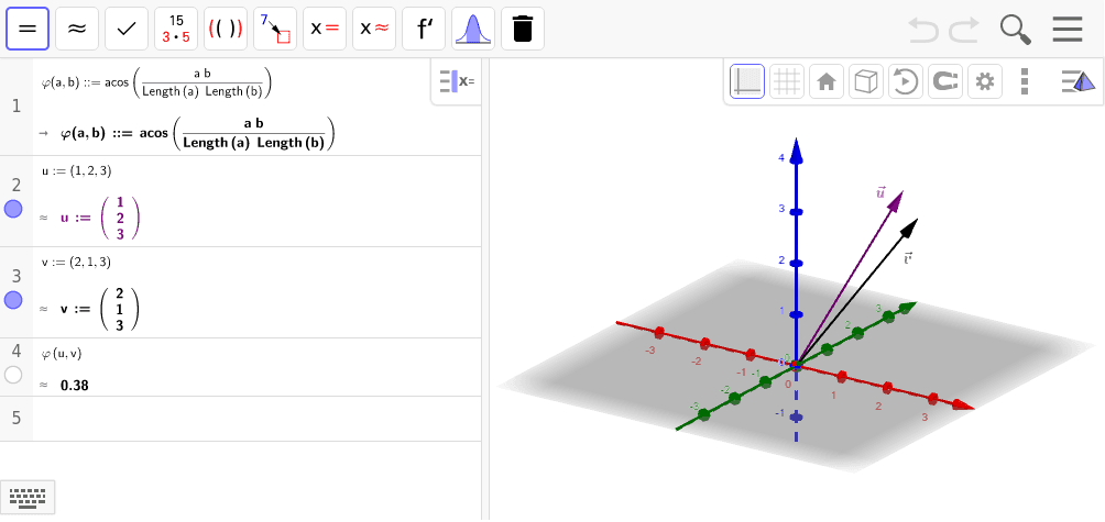 GeoGebra Applet