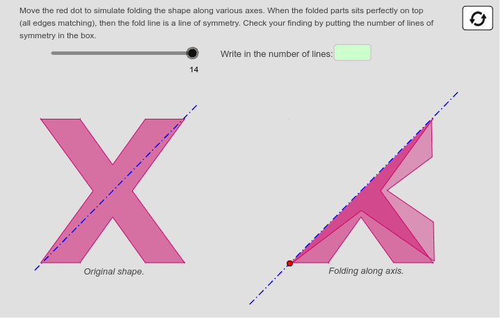 Folding: Investigating Lines of Symmetry