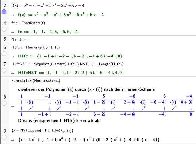Example Complex Root