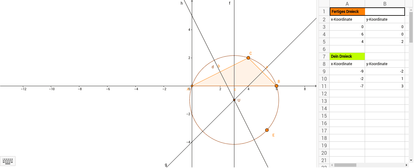 GeoGebra Applet