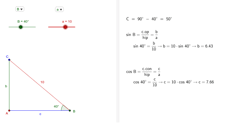 GeoGebra Applet