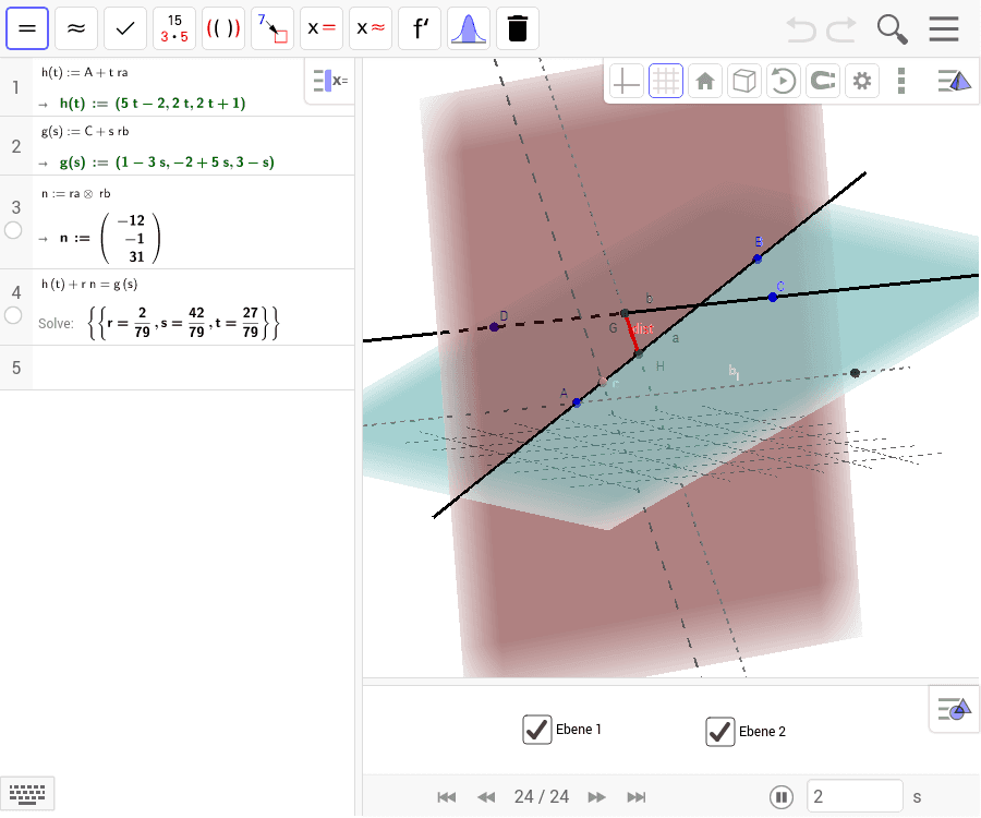 GeoGebra Applet