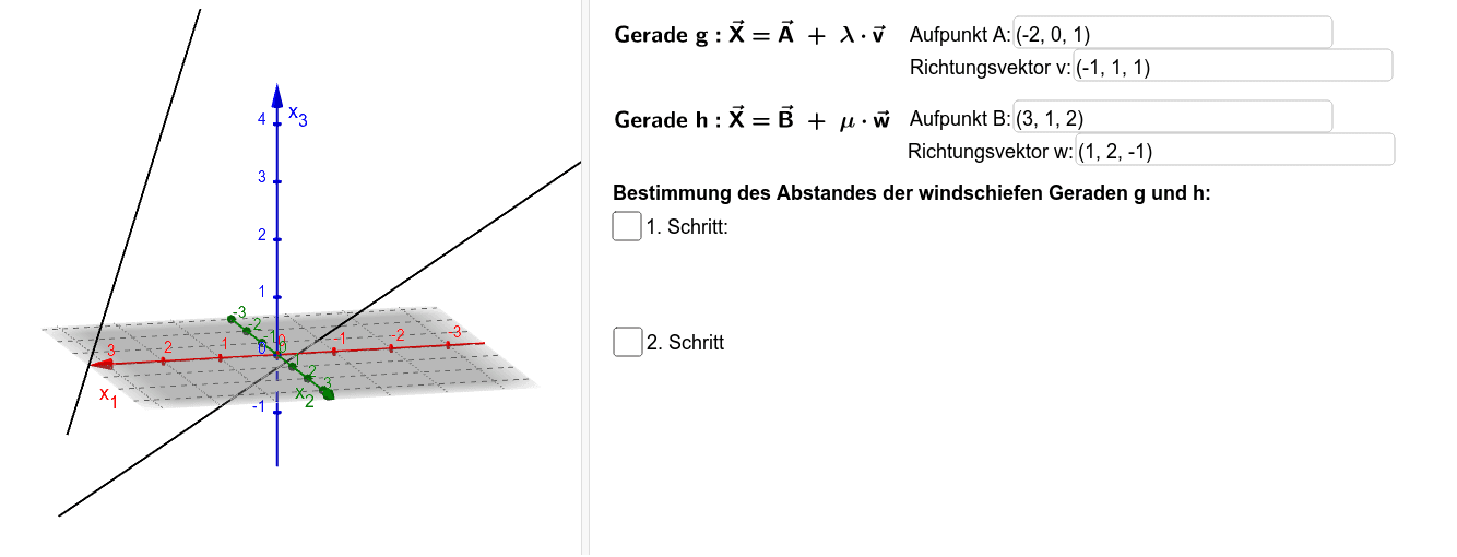 GeoGebra Applet