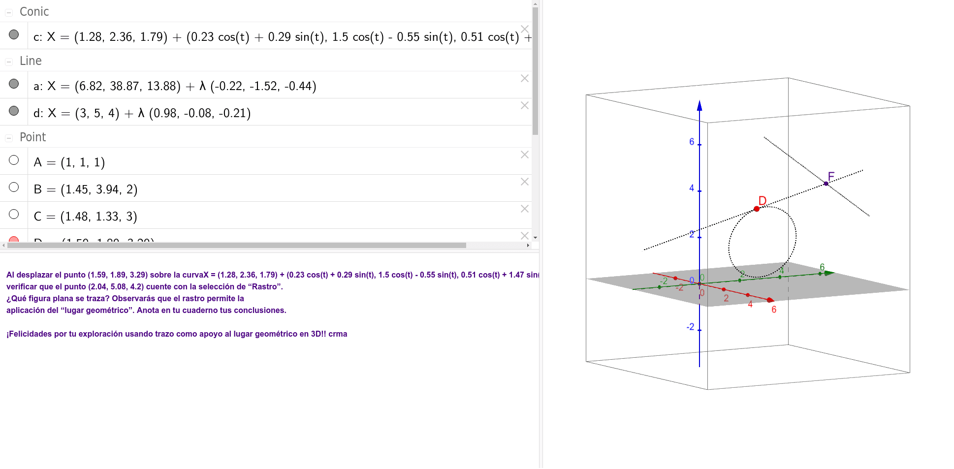 GeoGebra Applet