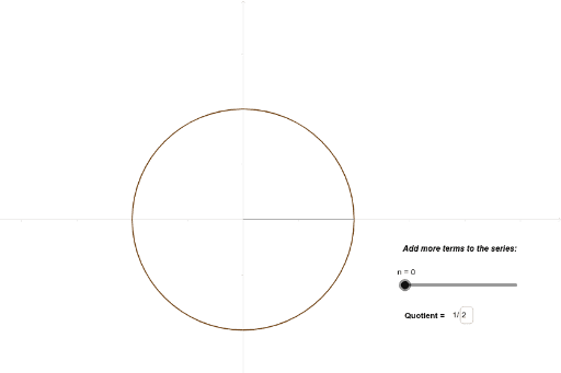 sequences and series geogebra sequences and series