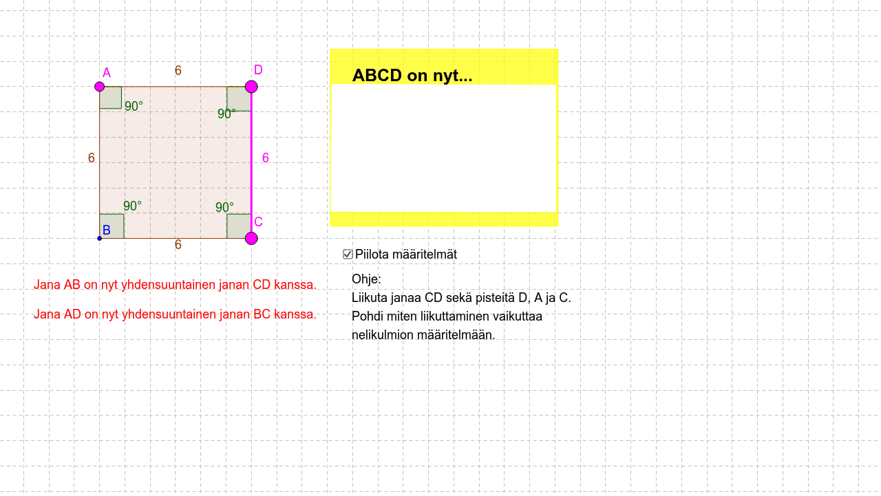 GeoGebra Applet