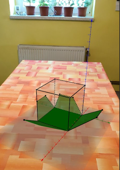 I v AR můžete používat Nástroje a různě aplet upravovat.