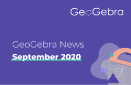 GeoGebra News - September 2020