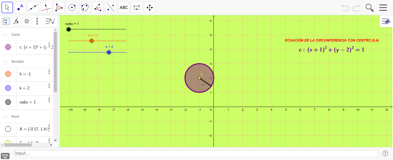 GeoGebra Applet