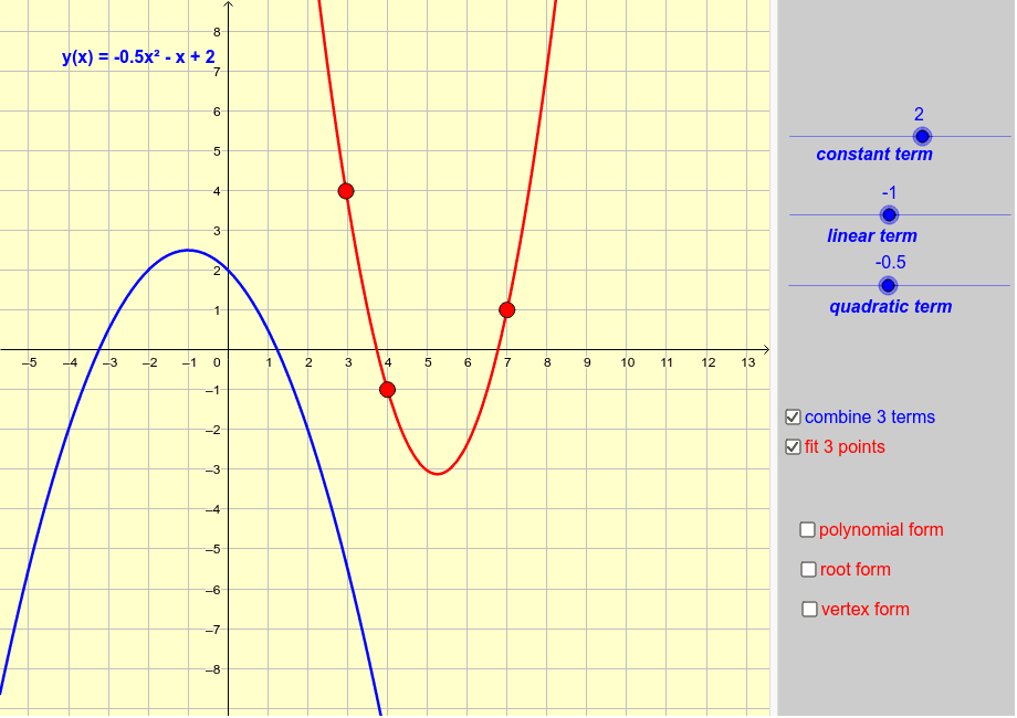 GeoGebra Applet