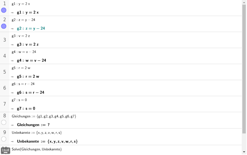 GeoGebra Applet