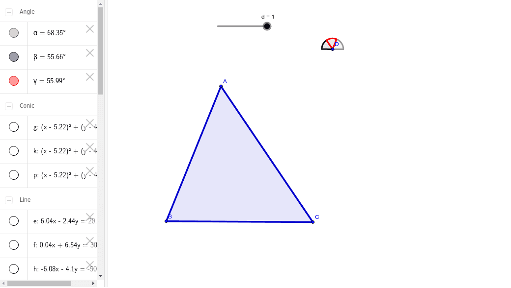 GeoGebra Applet