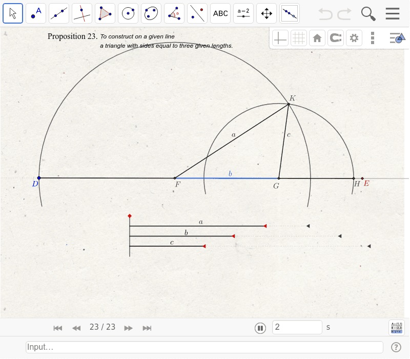 GeoGebra Applet