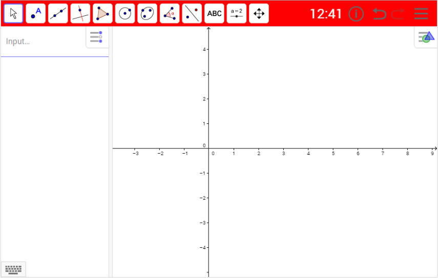 GeoGebra Exam waarschuwing