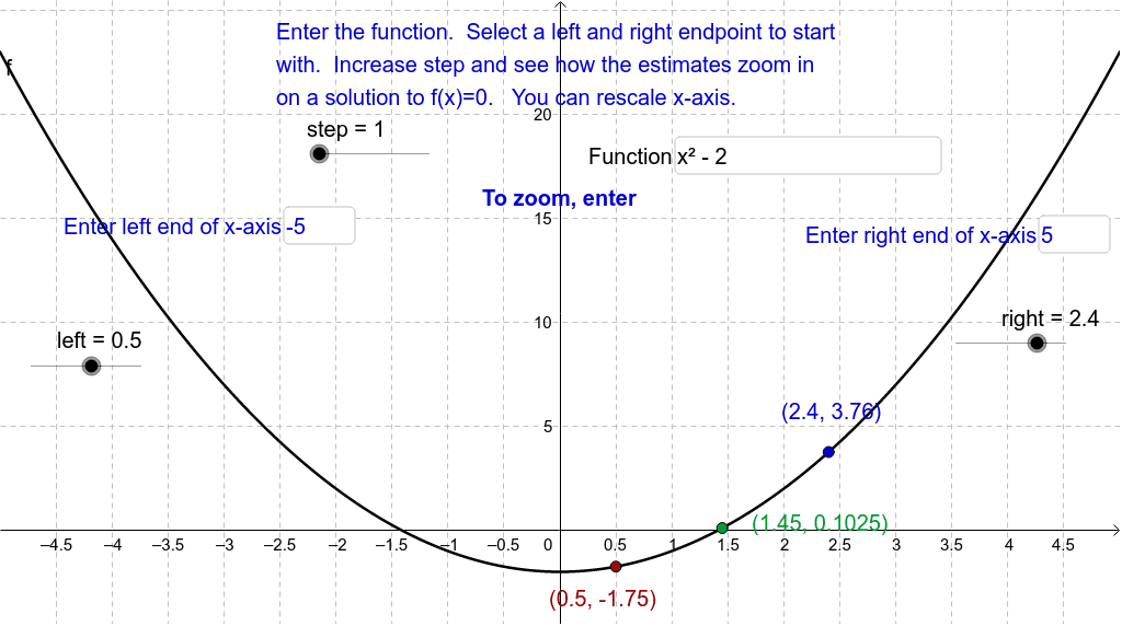 GeoGebra Applet