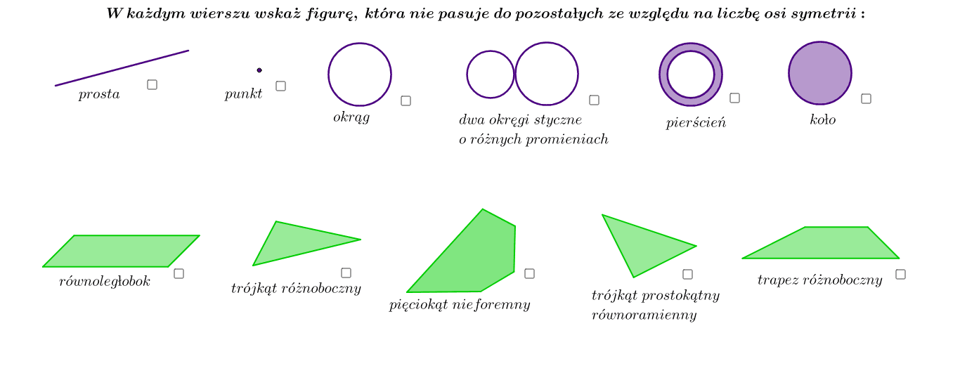 Ile Osi Symetrii Ma Prostokąt Liczba osi symetrii – GeoGebra