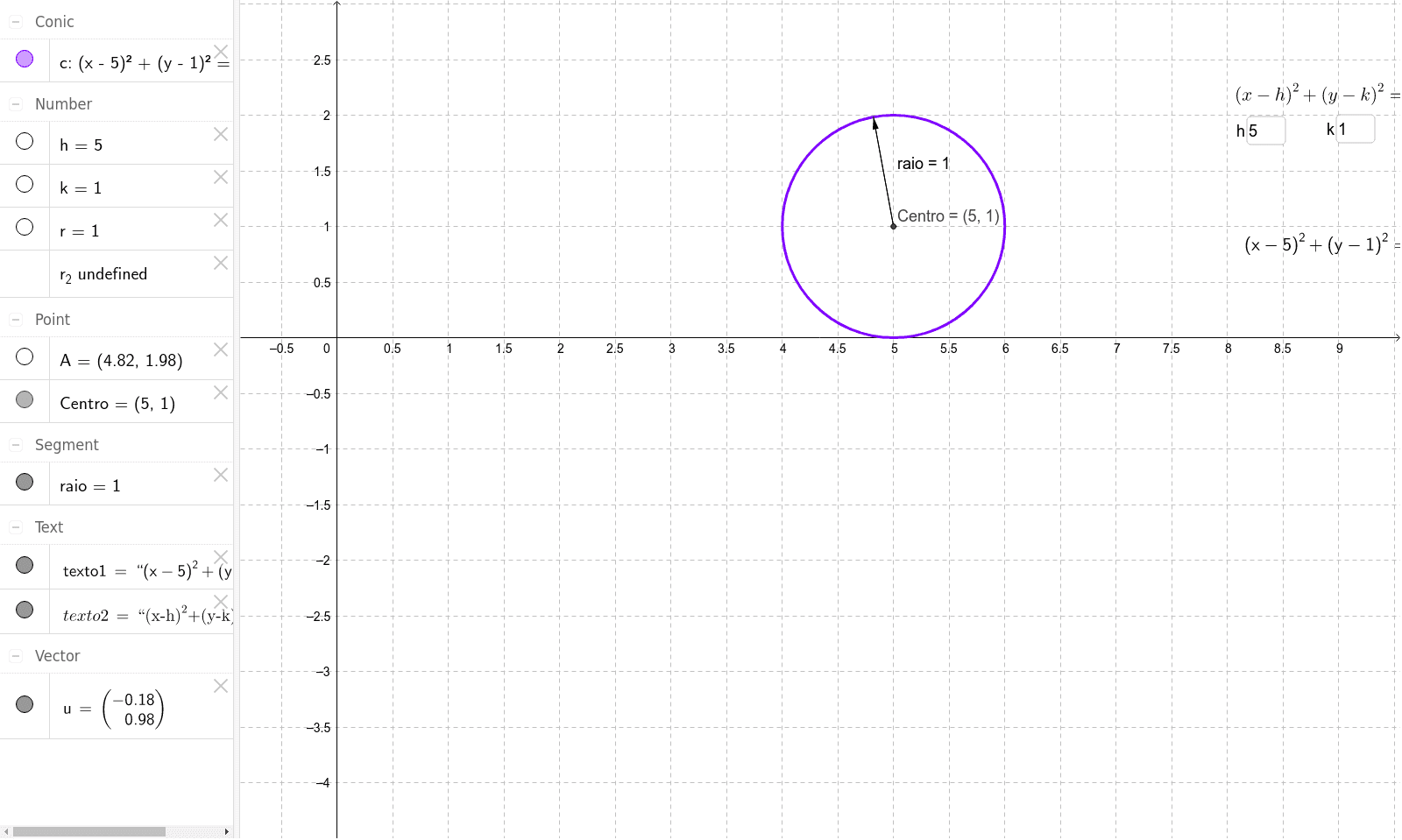 GeoGebra Applet