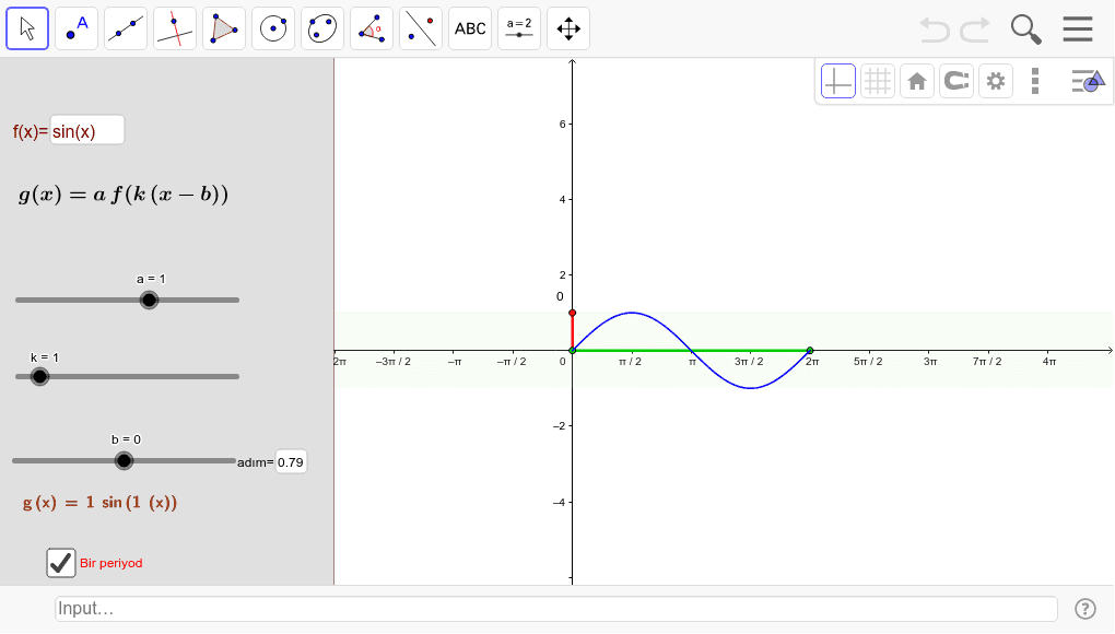 GeoGebra Applet