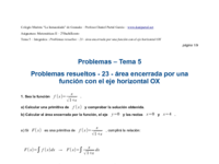 Problemas resueltos - 23 - área encerrada por una función con el eje horizontal OX.pdf