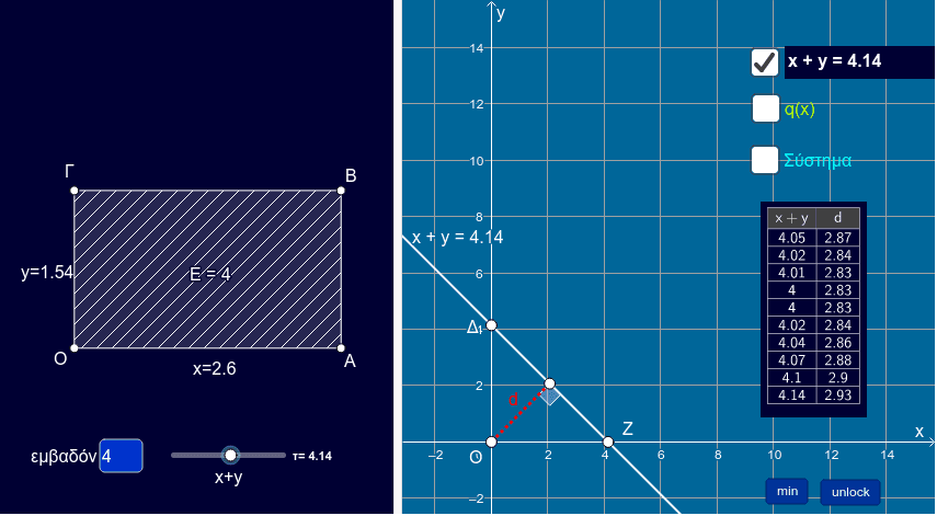 GeoGebra Applet