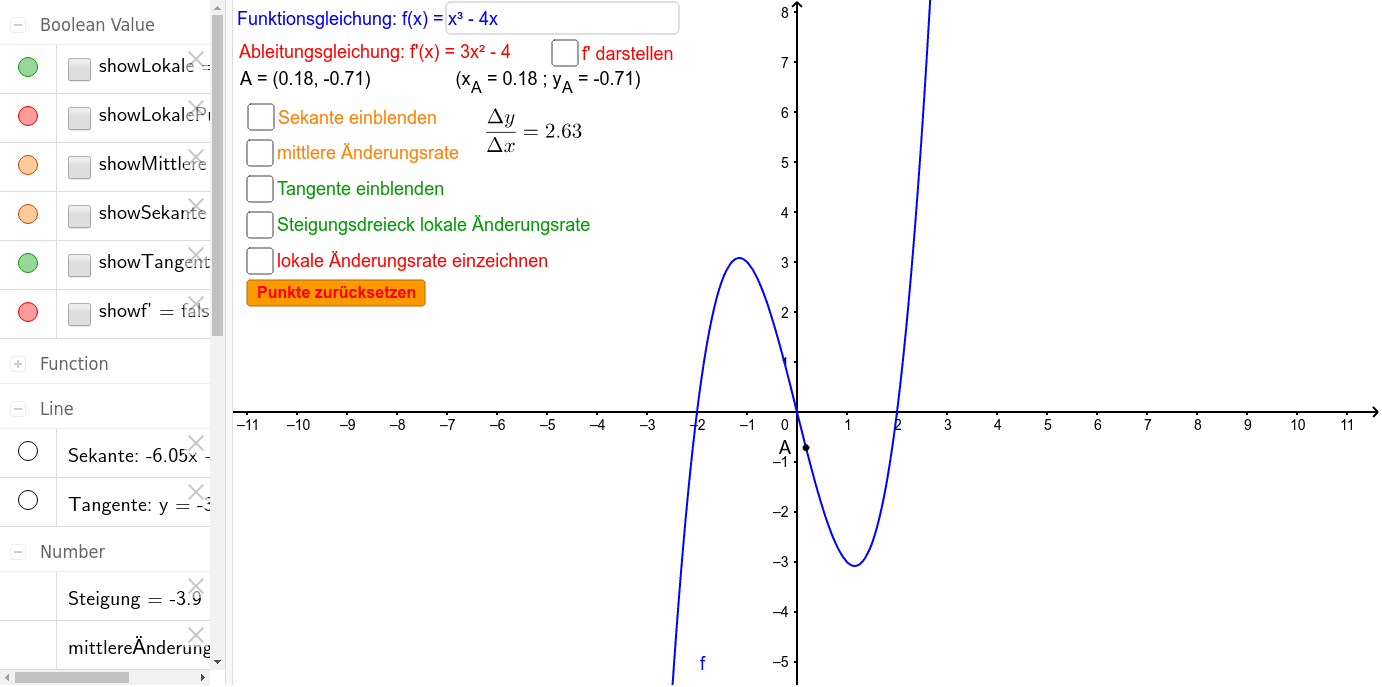 GeoGebra Applet
