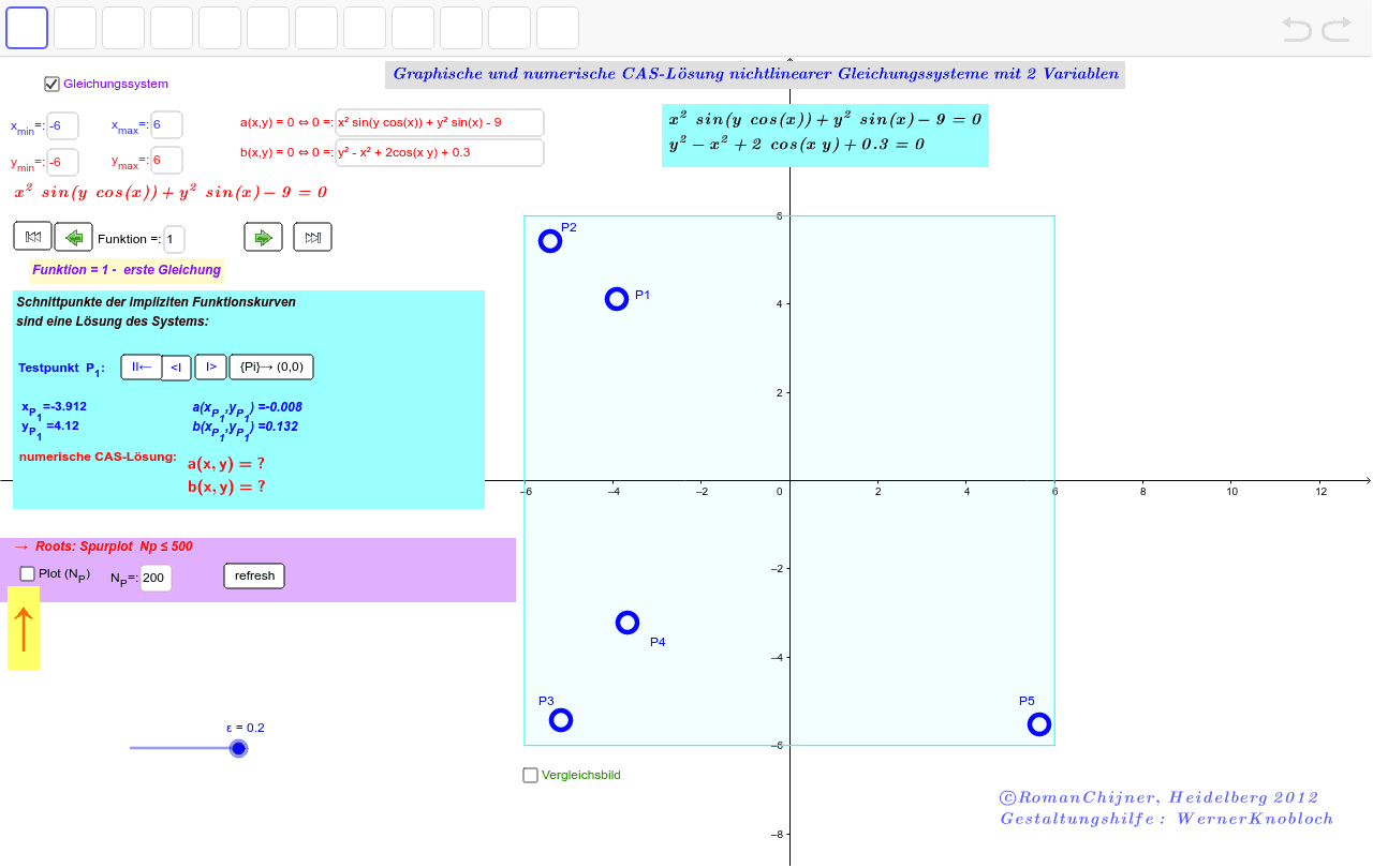 GeoGebra Applet