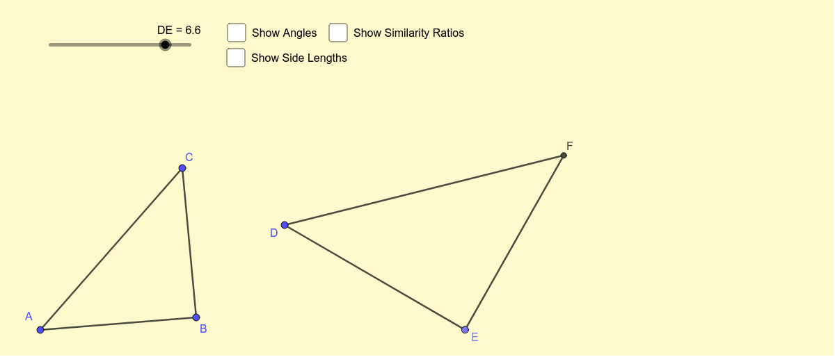 GeoGebra Applet