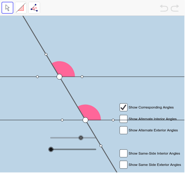 Lesson 3 2 Properties Of Parallel Lines Geogebra