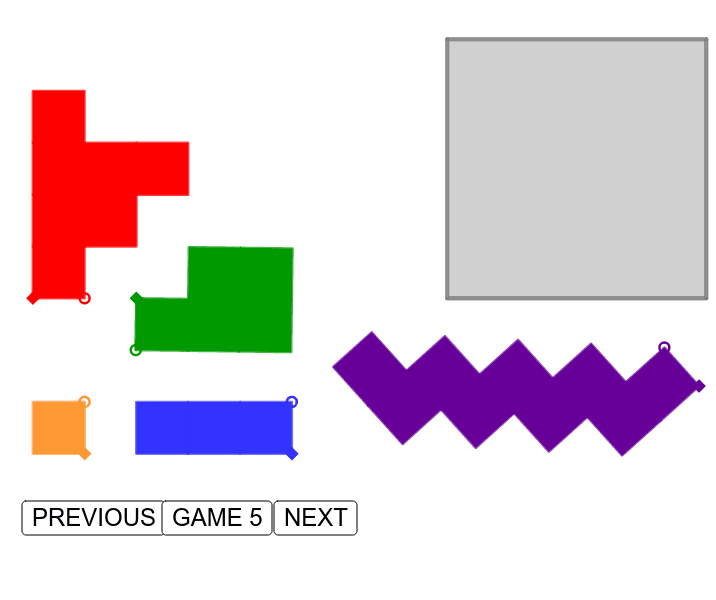 Quebra-cabeças Geométricos – GeoGebra