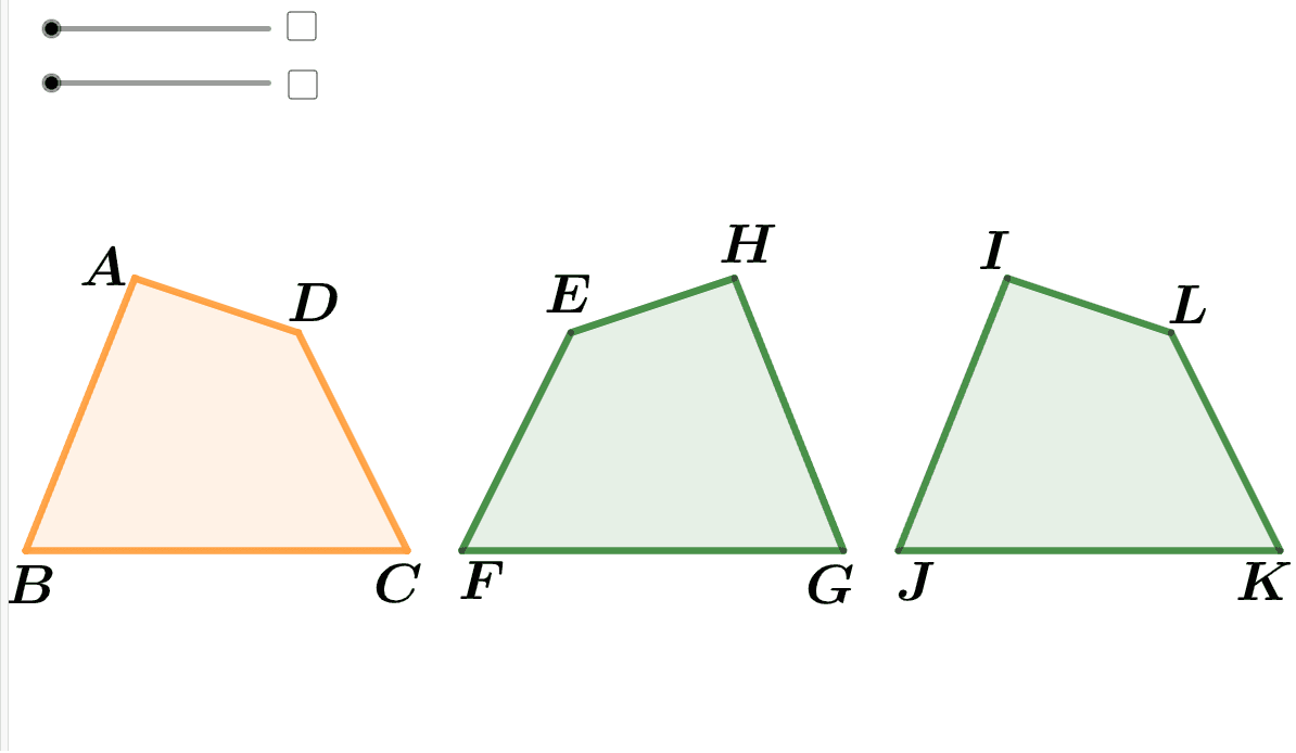合同な図形 Geogebra
