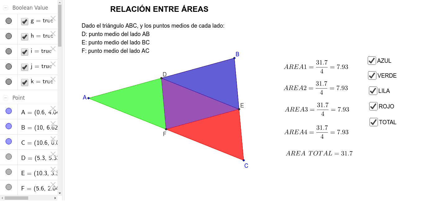 GeoGebra Applet