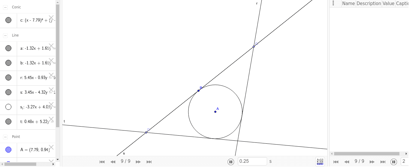 GeoGebra Applet
