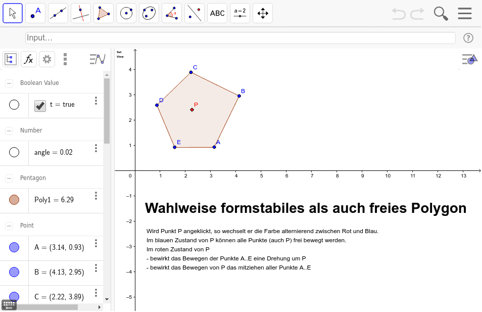 GeoGebra Applet