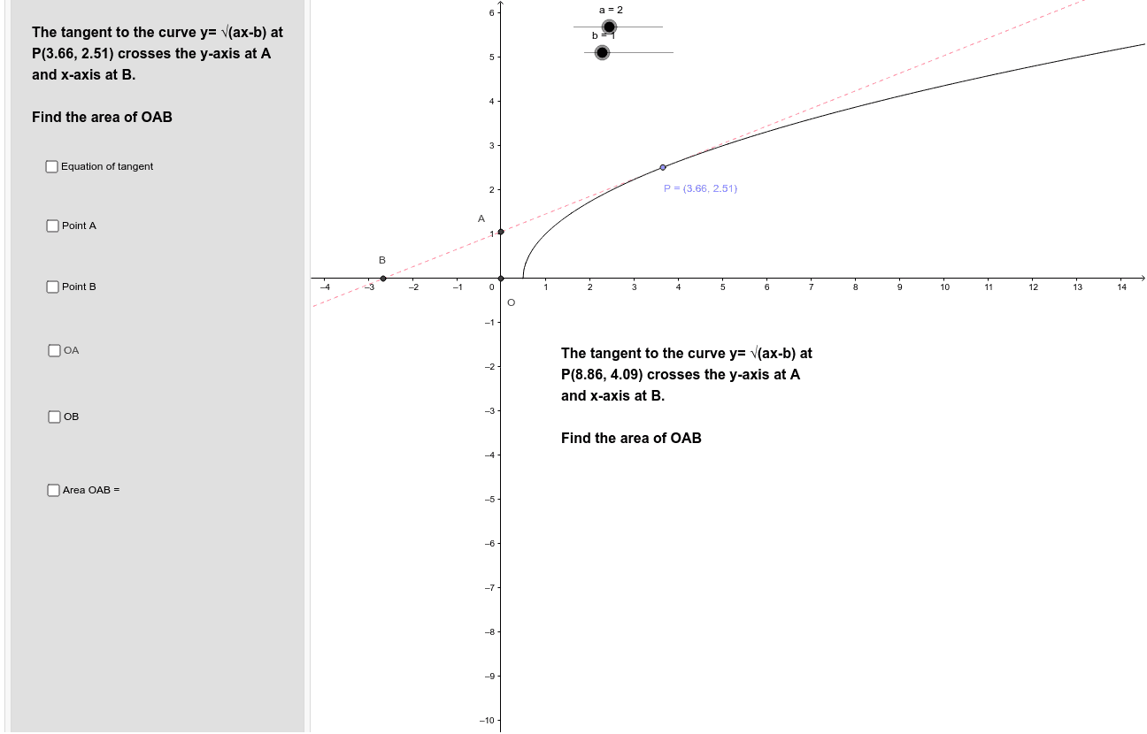 GeoGebra Applet