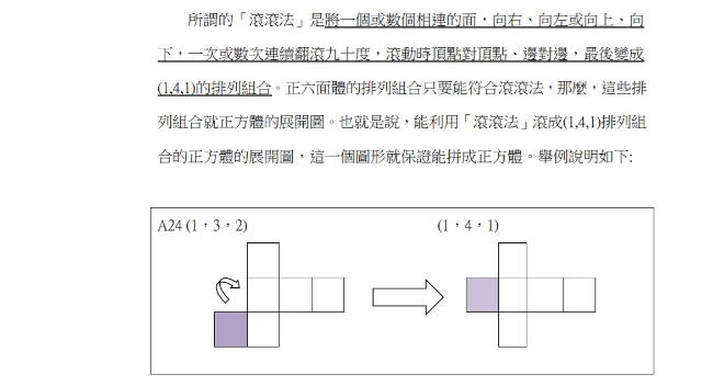 有趣的正方體展開圖