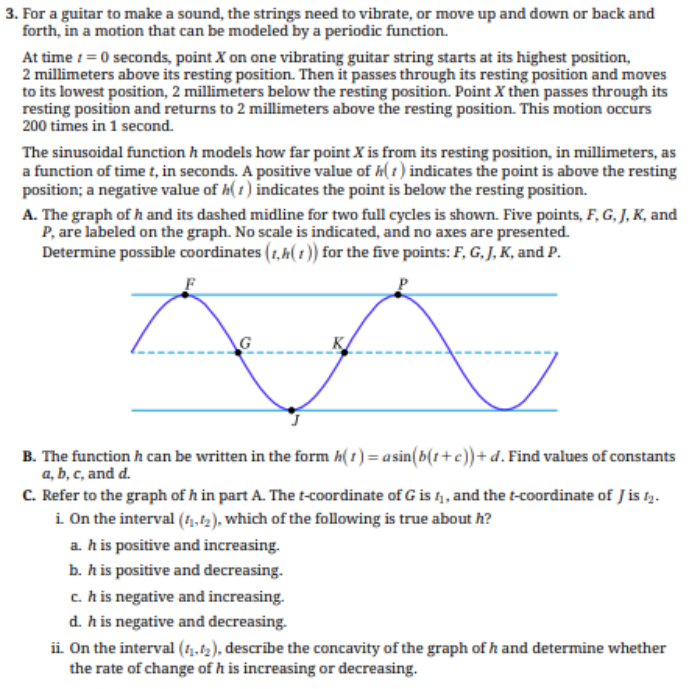 AP Precalculus FRQ Lesson