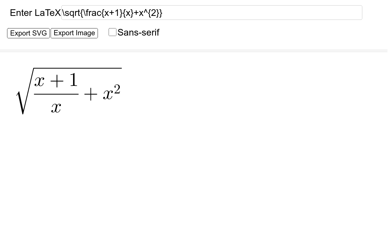 Convert Latex Online To Svg Or Png Geogebra