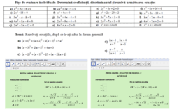 Second Degree Equation