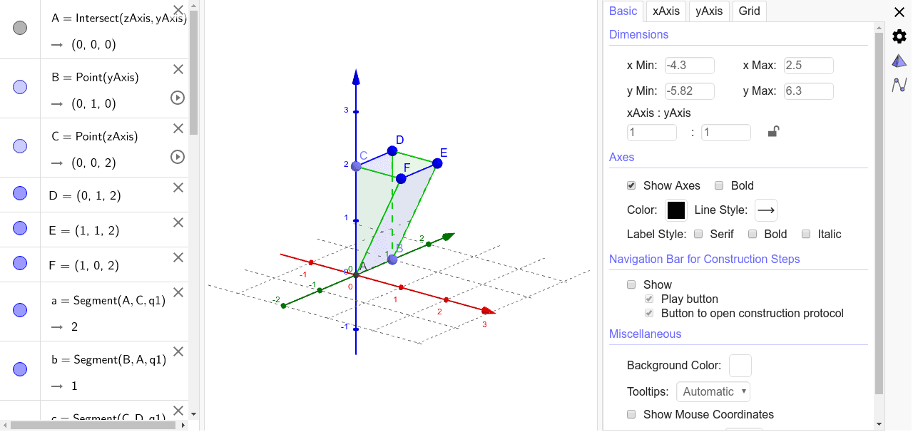 Geogebra - 3D Graphing – Geogebra