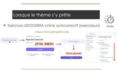 Activités GeoGebra (2025)