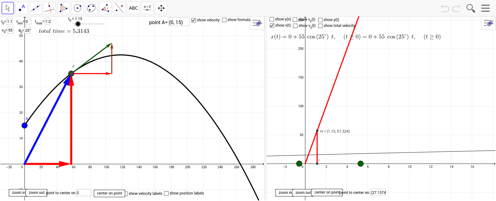GeoGebra Applet
