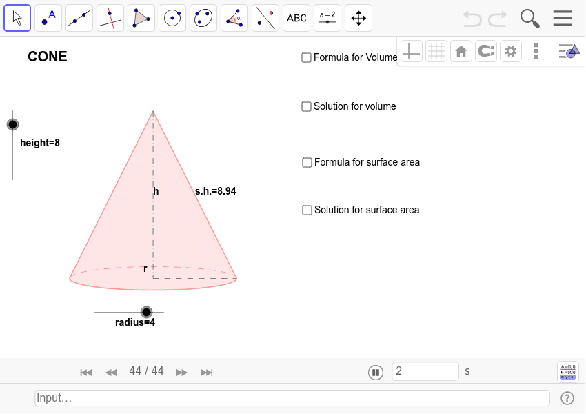 GeoGebra Applet