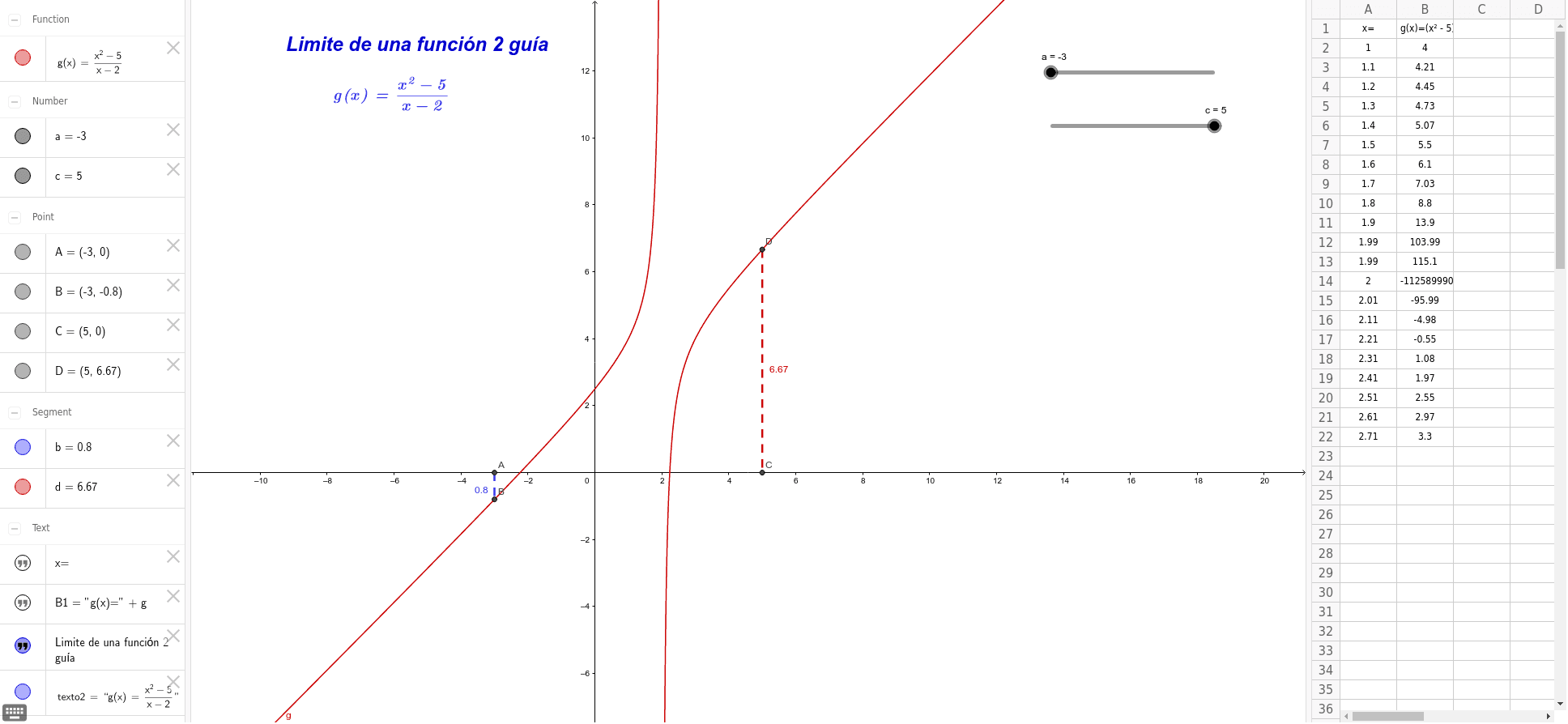 GeoGebra Applet