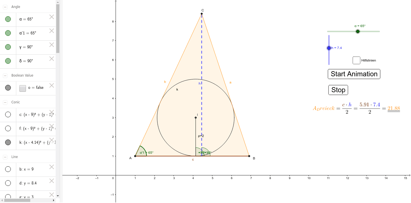 GeoGebra Applet