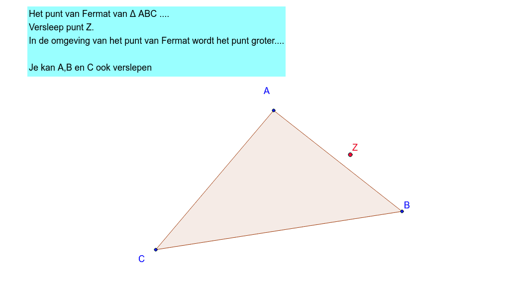 Raak je in de omgeving dan verandert het punt Z van uitzicht / scripting onupdate voorbeeld