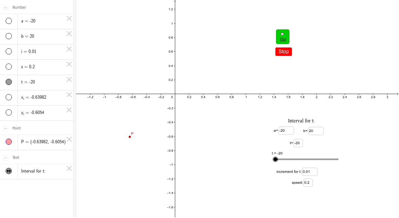 GeoGebra Applet
