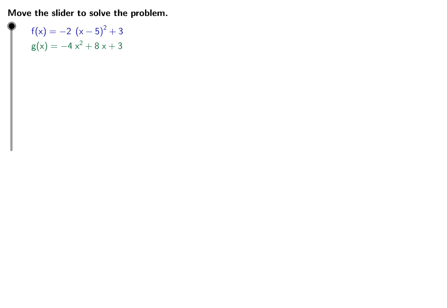 GeoGebra Applet