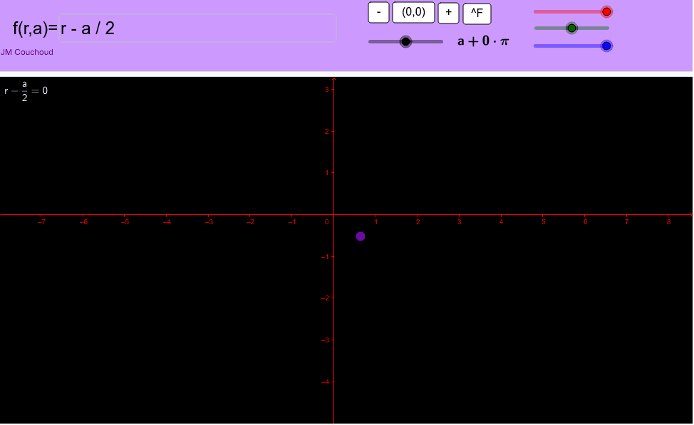 GeoGebra Applet