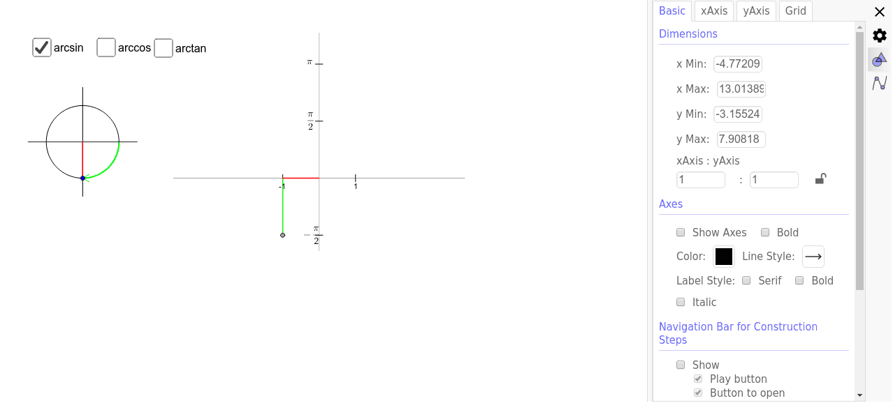 Unit Circle Definitions Of Arcsin Arccos Arctan GeoGebra unit-circle-definitions-of-arcsin-arccos-arctan-geogebra