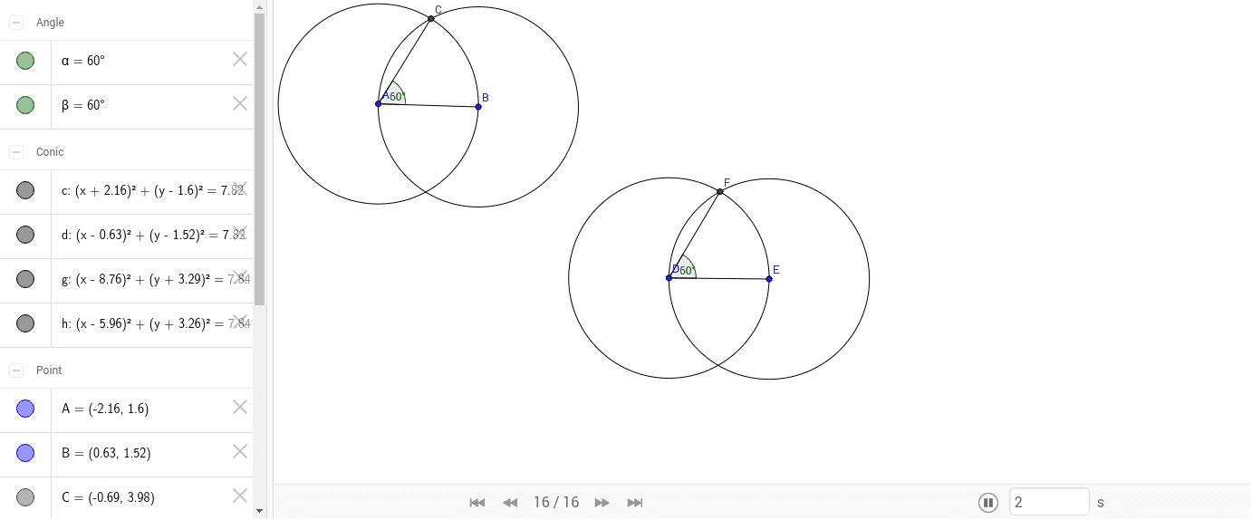 GeoGebra Applet